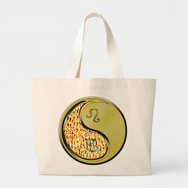 Bolsa Tote Grande Leo & Metal Cobra (Frente)