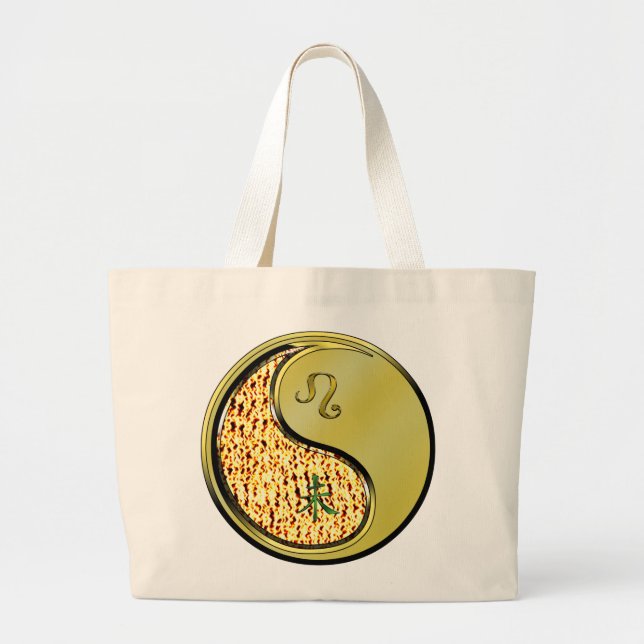 Bolsa Tote Grande Leo & Metal Goat (Frente)