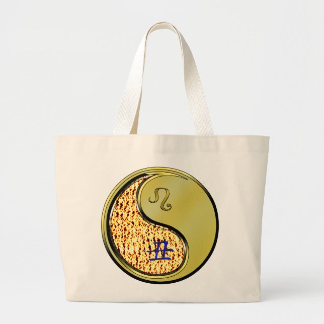 Bolsa Tote Grande Leo & Metal Ox (Frente)