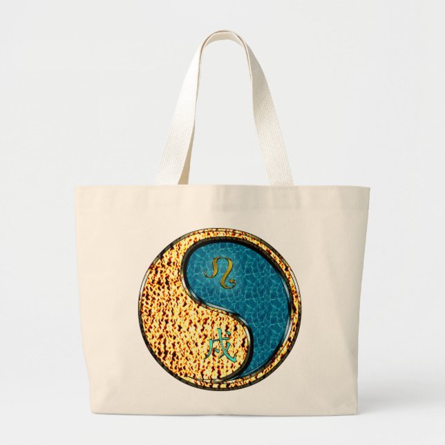 Bolsa Tote Grande Leo & Water Dog (Frente)