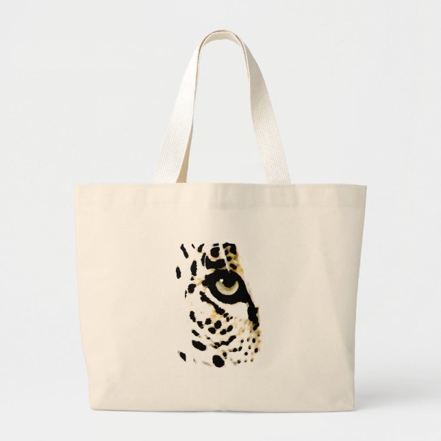 Bolsa Tote Grande Leopardo Eye (Frente)