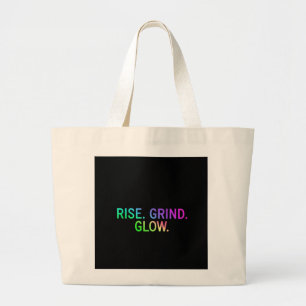 Bolsa Tote Grande Levante-se. Grind. Brilho. Saco de ferramentas m