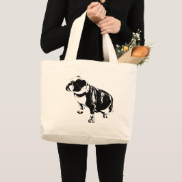 Bolsa Tote Grande Levar a Calma Adiante