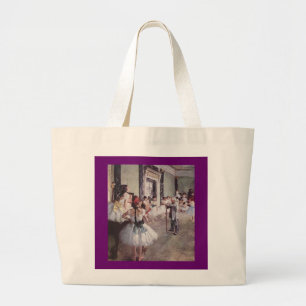 Bolsa Tote Grande Lição do balé de Edgar Degas