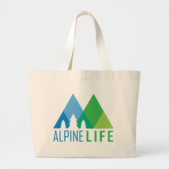 Bolsa Tote Grande Life Alpina (Frente)