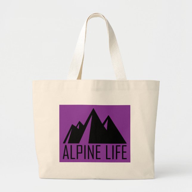 Bolsa Tote Grande Life Alpina (Frente)
