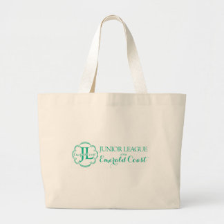 Bolsa Tote Grande Liga júnior da sacola esmeralda da costa