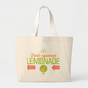 Bolsa Tote Grande Limonada fresca espremida