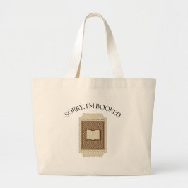 Bolsa Tote Grande Lindo Desculpe, Estou Ocupado