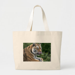 Bolsa Tote Grande Língua do tigre