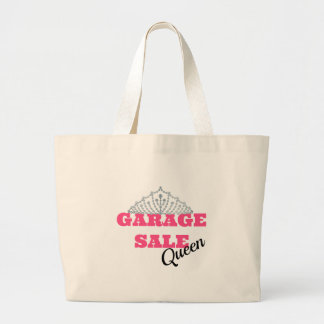 Bolsa Tote Grande Linha da rainha da venda de garagem