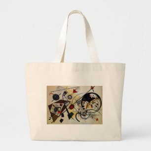 Bolsa Tote Grande Linha Transversal Sem Partida do Kandinsky