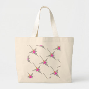Bolsa Tote Grande Linhas Nazca Hummingbird - Versão Encerrada