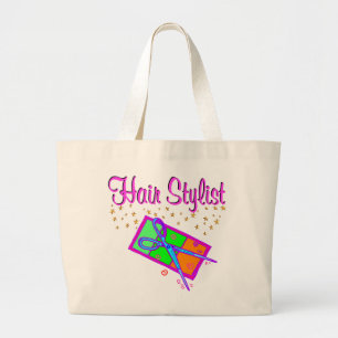 BOLSA TOTE GRANDE LISTA DE CABELOS E BONITA