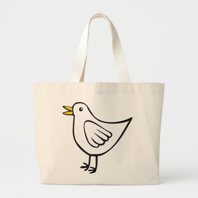Bolsa Tote Grande Little Bird 03 (Frente)