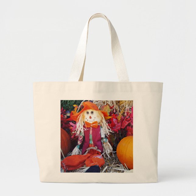 Bolsa Tote Grande Little Mister Scarecrow (Frente)