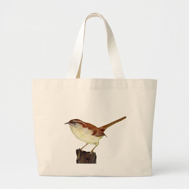 Bolsa Tote Grande Little Wren (Frente)