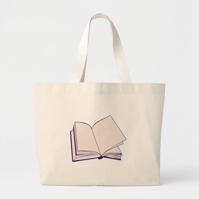Bolsa Tote Grande Livro (Frente)