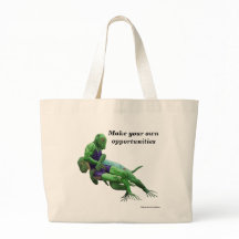 Lizard Warrior Luta Fantasy Art Tote Bag