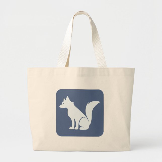 Bolsa Tote Grande Lobo (Frente)