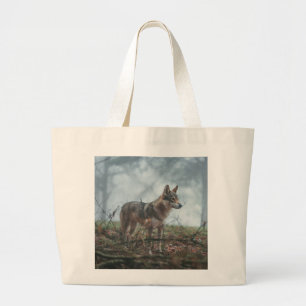 Bolsa Tote Grande Lobo