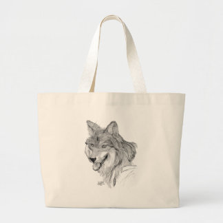 Bolsa Tote Grande Lobo