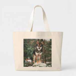 Bolsa Tote Grande Lobo