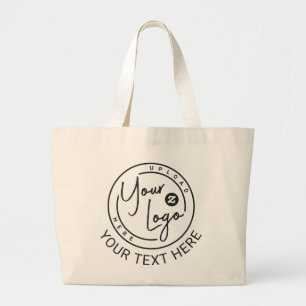 Bolsa Tote Grande Logotipo da Empresa ao Seu Gosto