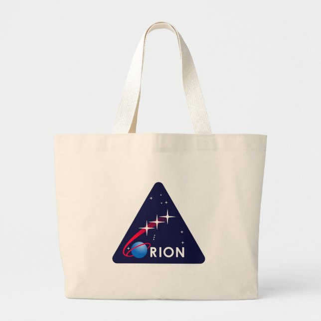 Bolsa Tote Grande Logotipo da NASA Orion (Frente)