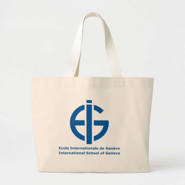 Bolsa Tote Grande Logotipo de Ecolint (Frente)