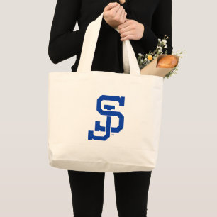 Bolsa Tote Grande Logotipo de SJ Spartans