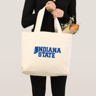 Bolsa Tote Grande Logotipo do Estado de Indiana