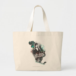 Bolsa Tote Grande Logotipo Gráfico de Bellatrix Lestrange