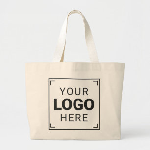 Bolsa Tote Grande Logotipo Marca
