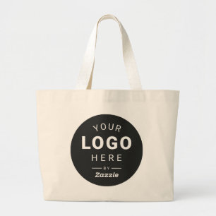 Bolsa Tote Grande Logotipo Personalizado da Marca Empresarial
