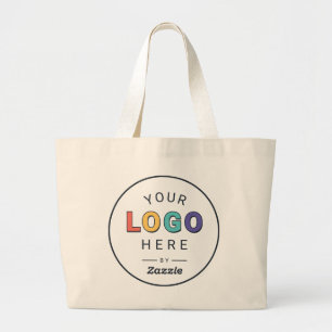 Bolsa Tote Grande Logotipo Personalizado Faça o Seu