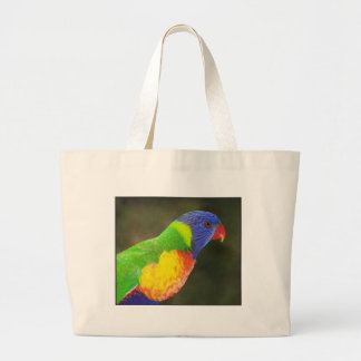 Bolsa Tote Grande Lorikeet do arco-íris