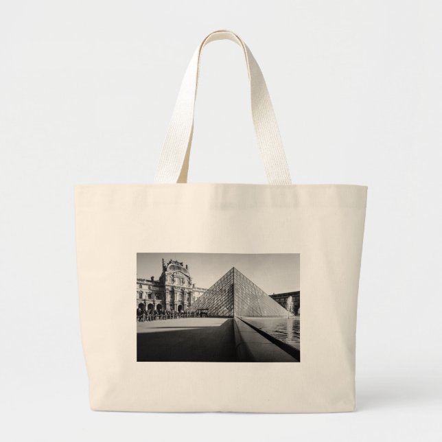 Bolsa Tote Grande Louvre (Frente)