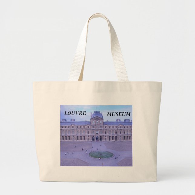 BOLSA TOTE GRANDE LOUVRE MUSEUM TOTE BAG (Frente)