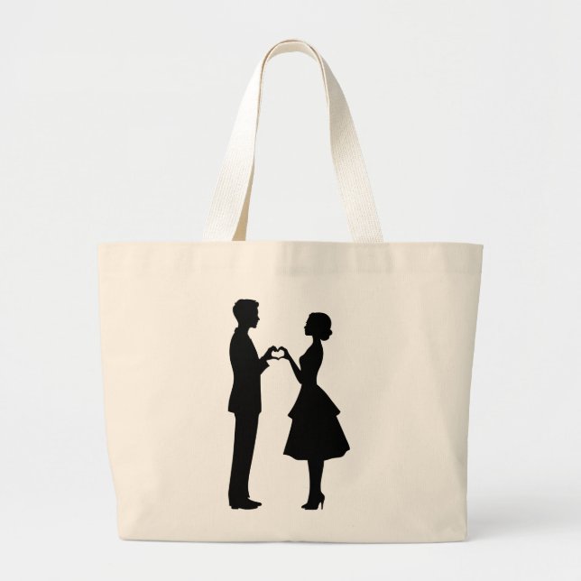 Bolsa Tote Grande Love (Frente)