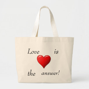 Bolsa Tote Grande Love Bag