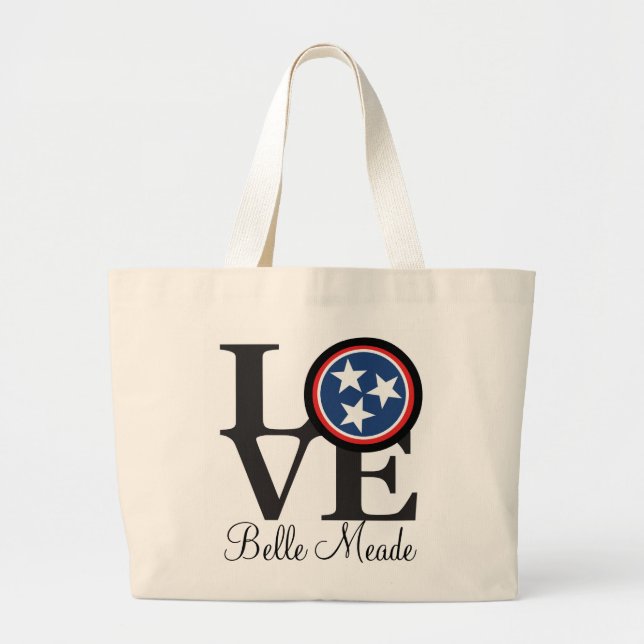 Bolsa Tote Grande LOVE Belle Meade (Frente)