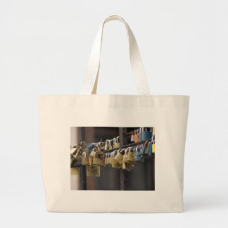 Bolsa Tote Grande Love Padlocks, Praga