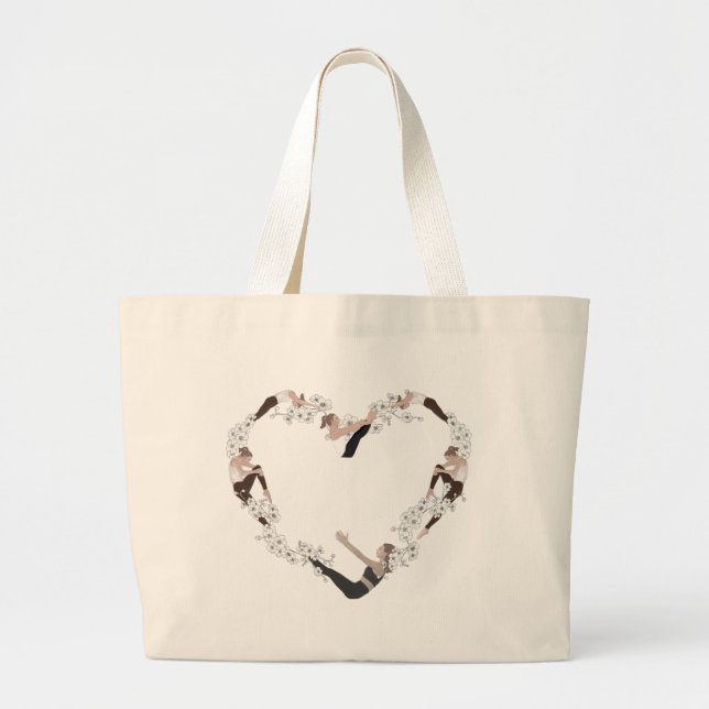 Bolsa Tote Grande Love Pilates Bag (Frente)