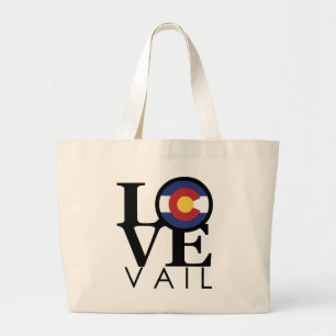 Bolsa Tote Grande LOVE Vail Colorado