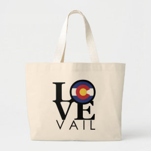 Bolsa Tote Grande LOVE Vail Colorado