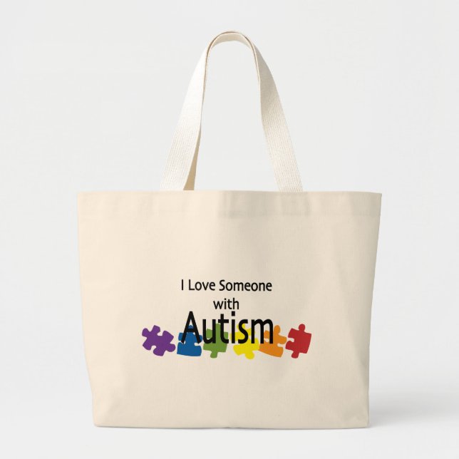 Bolsa Tote Grande lovesomeone (Frente)
