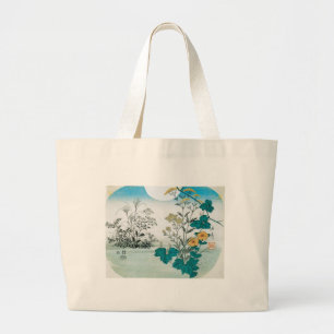 Bolsa Tote Grande Lua e Flores