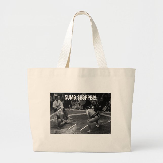 BOLSA TOTE GRANDE LUTA SUMO (Frente)