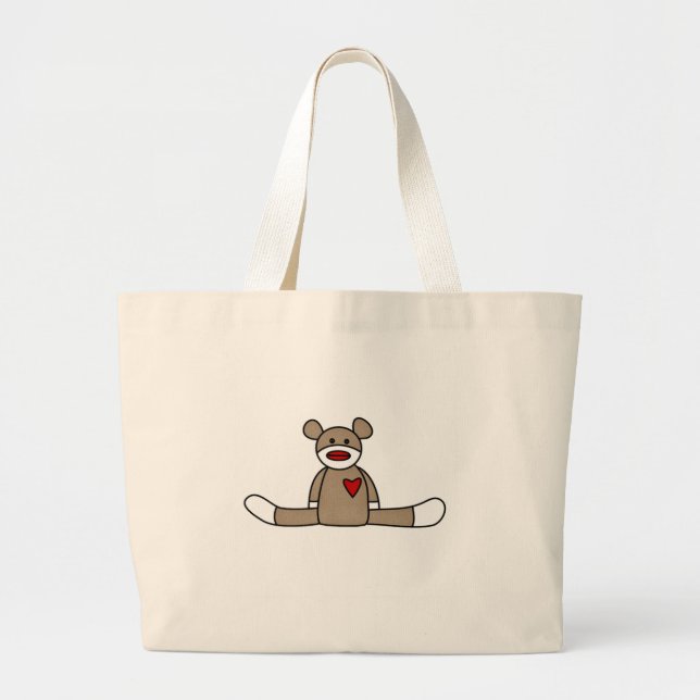 Bolsa Tote Grande Macaco original da peúga (Frente)